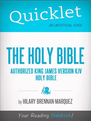 cover image of Quicklet on the Holy Bible